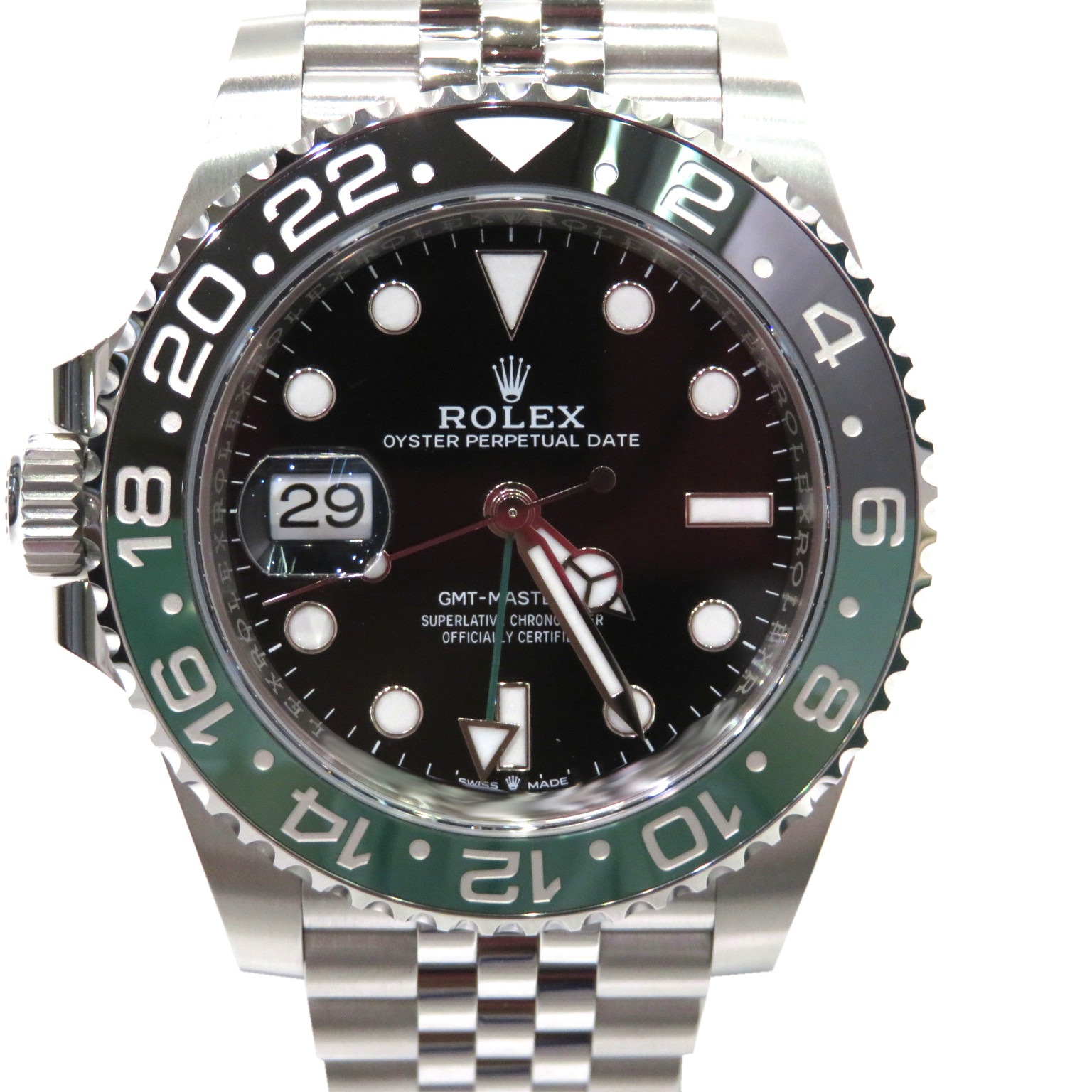 ROLEX (ロレックス) GMTマスターⅡ 腕時計 126720VTNR ブラック SS