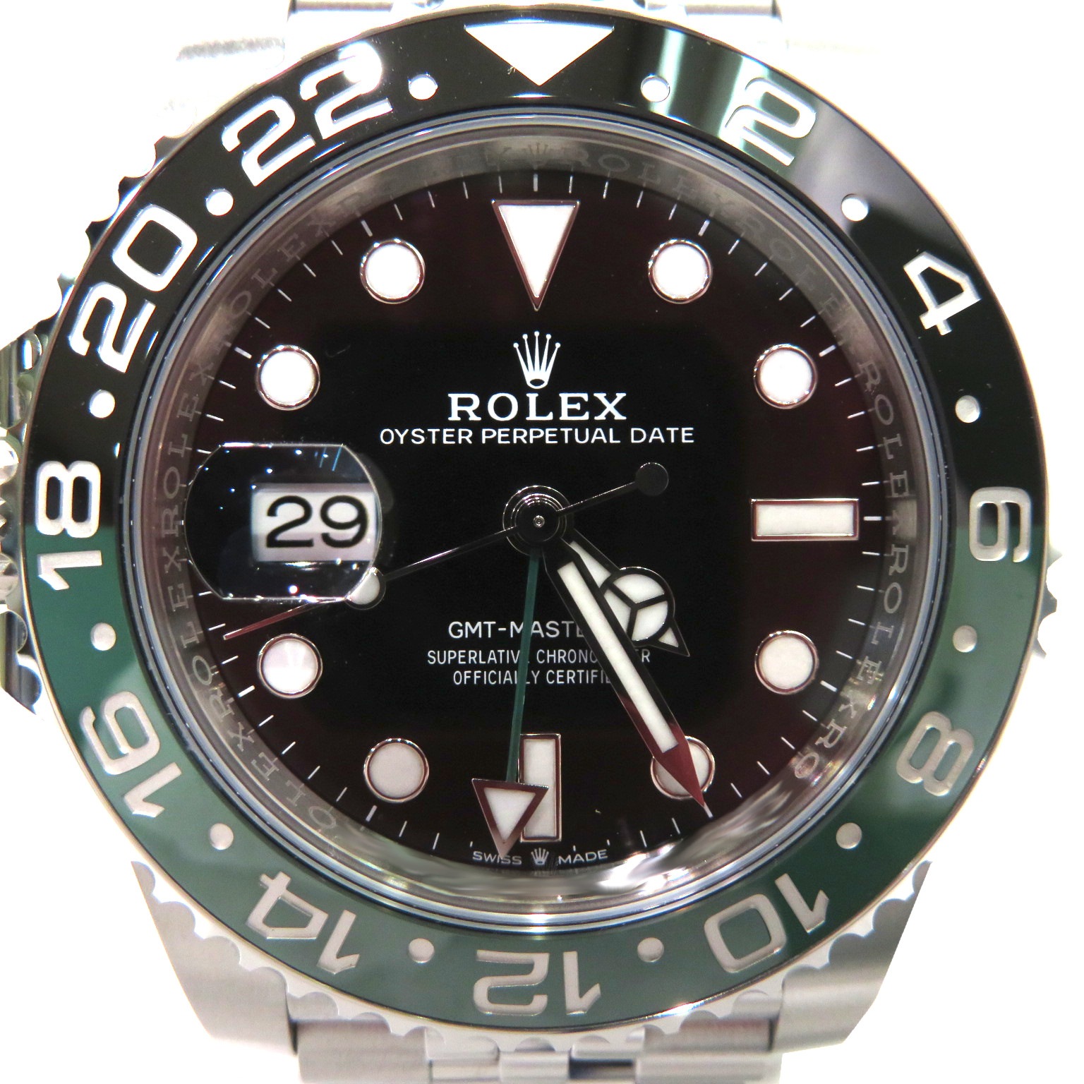 ROLEX (����å���) GMT�ޥ������� �ӻ��� 126720VTNR �֥�å� SS ����ӥ꡼ ̤���� Z-038 ���Ź
