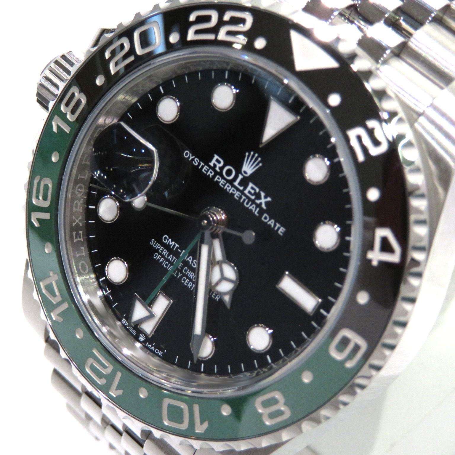 ROLEX (����å���) GMT�ޥ������� �ӻ��� 126720VTNR �֥�å� SS ����ӥ꡼ ̤���� Z-038 ���Ź