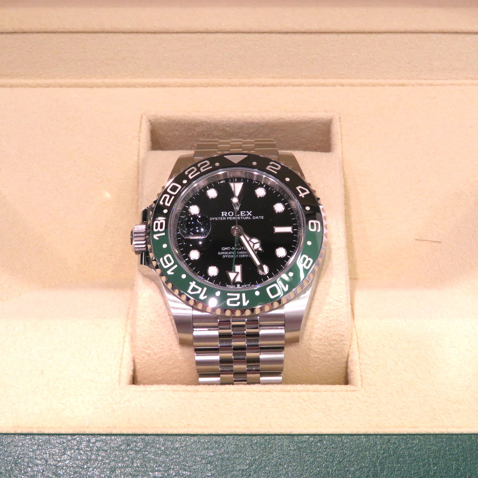 ROLEX (����å���) GMT�ޥ������� �ӻ��� 126720VTNR �֥�å� SS ����ӥ꡼ ̤���� Z-038 ���Ź