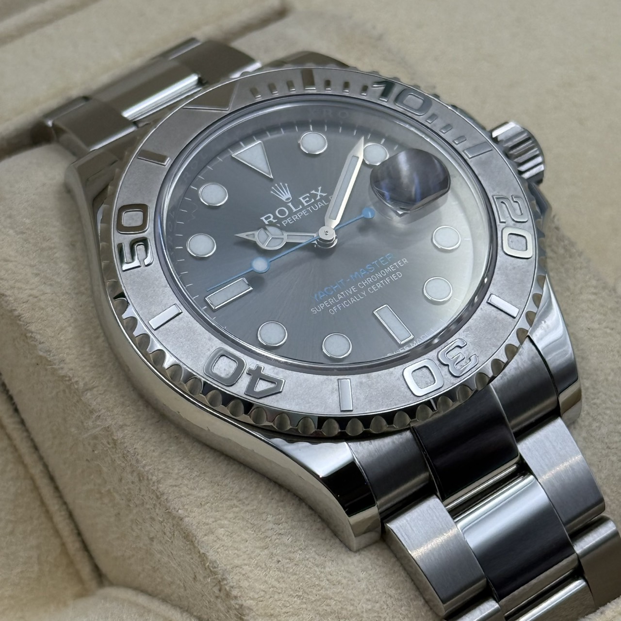 ROLEX (����å���) ��åȥޥ�����40 116622 ���졼�� PT/SS ����� ���ض�Ź ST-238
