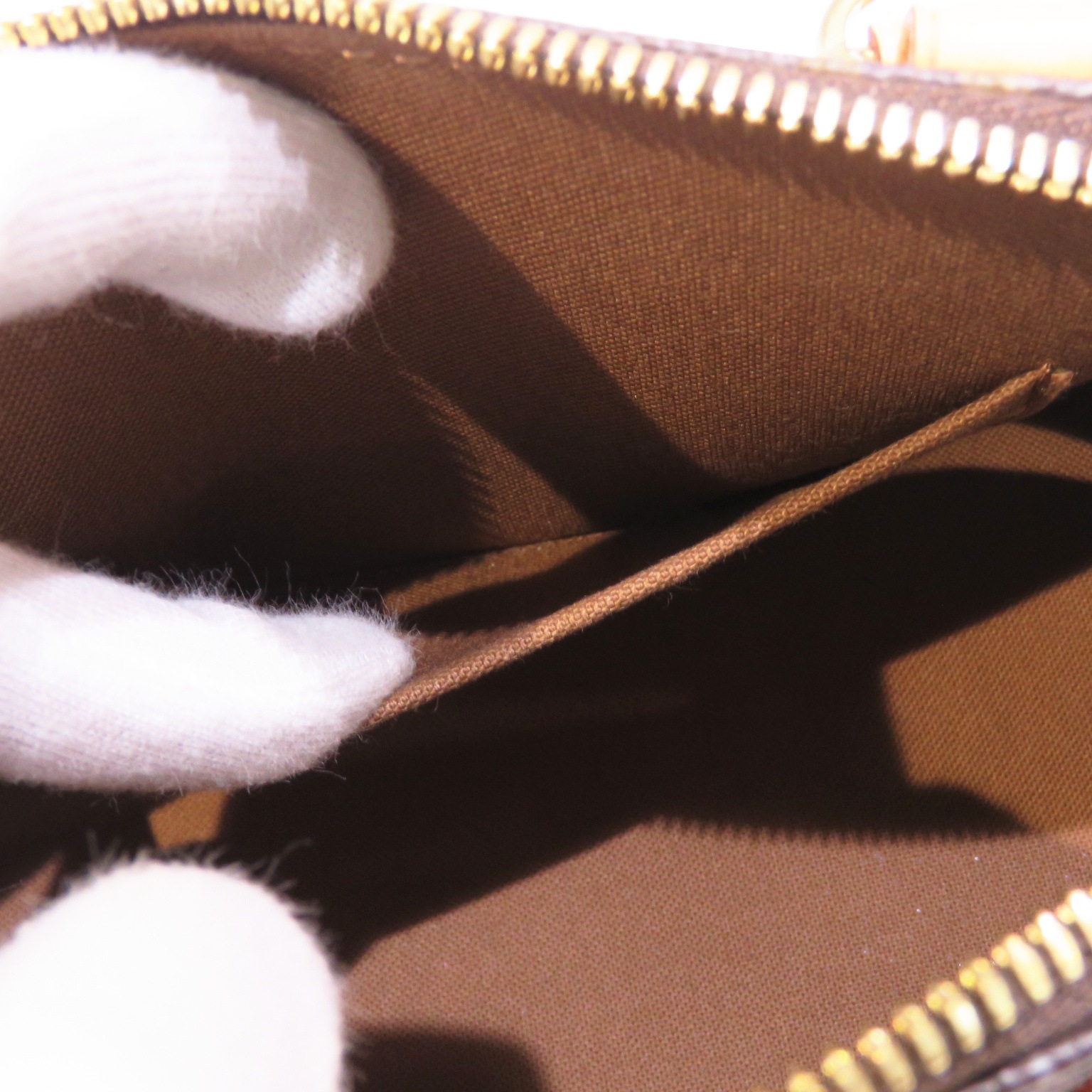 LOUIS VUITTON (�륤�����ȥ�) �����BB �ϥ�ɥХå� ���������Хå� M46990 �֥饦�� ��Υ���ࡦ�����Х� �쥶�� ���A O198 ���Ź
