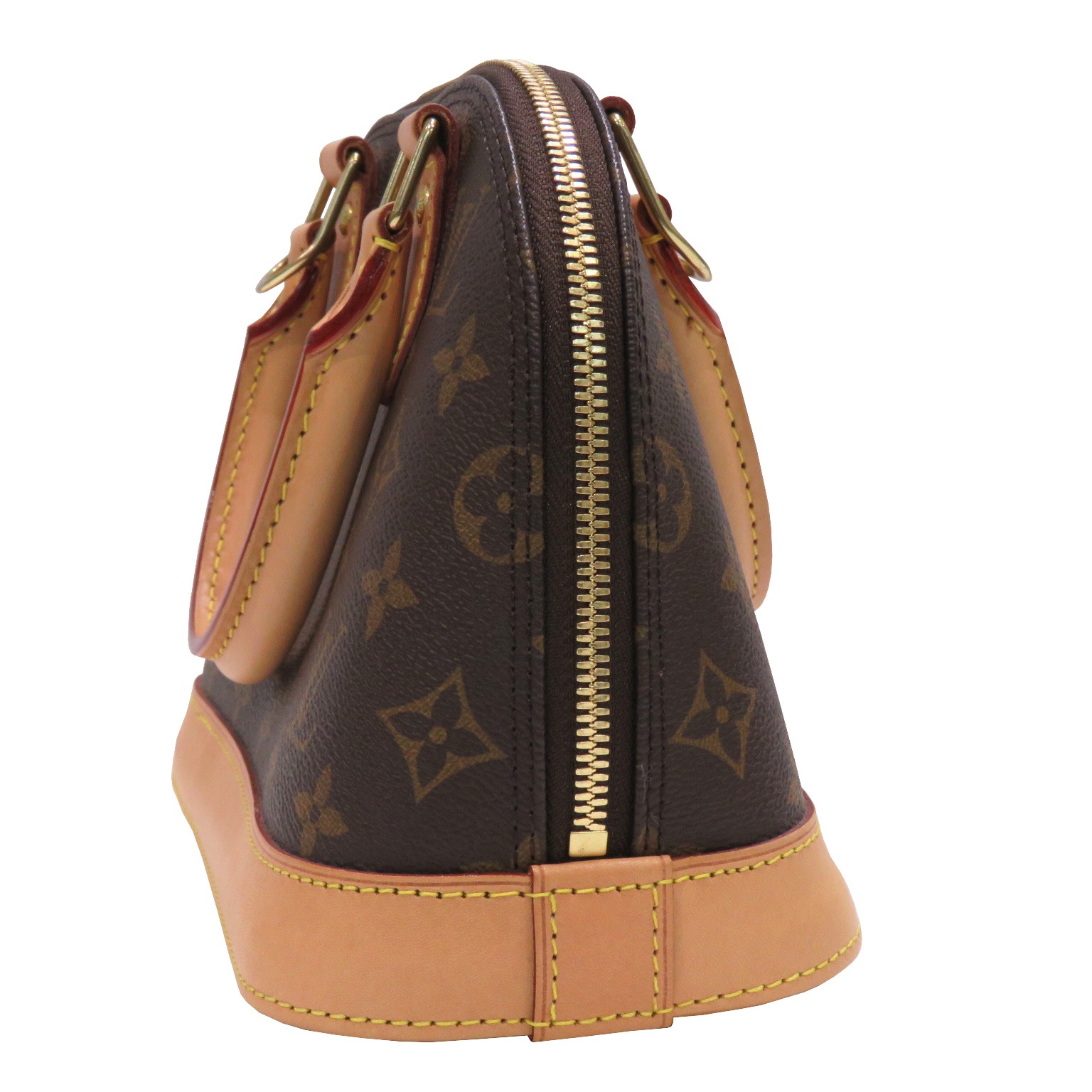 LOUIS VUITTON (�륤�����ȥ�) �����BB �ϥ�ɥХå� ���������Хå� M46990 �֥饦�� ��Υ���ࡦ�����Х� �쥶�� ���A O198 ���Ź