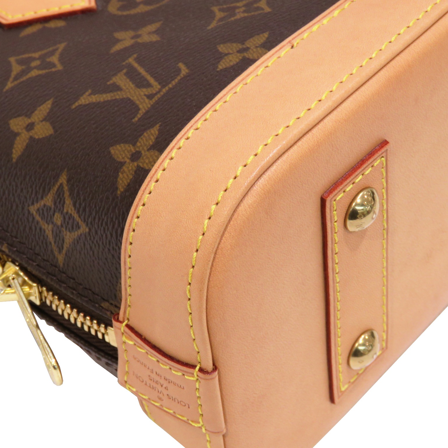 LOUIS VUITTON (�륤�����ȥ�) �����BB �ϥ�ɥХå� ���������Хå� M46990 �֥饦�� ��Υ���ࡦ�����Х� �쥶�� ���A O198 ���Ź