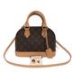 LOUIS VUITTON (�륤�����ȥ�) �����BB �ϥ�ɥХå� ���������Хå� M46990 �֥饦�� ��Υ���ࡦ�����Х� �쥶�� ���A O198 ���Ź