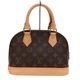LOUIS VUITTON (�륤�����ȥ�) �����BB �ϥ�ɥХå� ���������Хå� M46990 �֥饦�� ��Υ���ࡦ�����Х� �쥶�� ���A O198 ���Ź