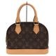 LOUIS VUITTON (�륤�����ȥ�) �����BB �ϥ�ɥХå� ���������Хå� M46990 �֥饦�� ��Υ���ࡦ�����Х� �쥶�� ���A O198 ���Ź