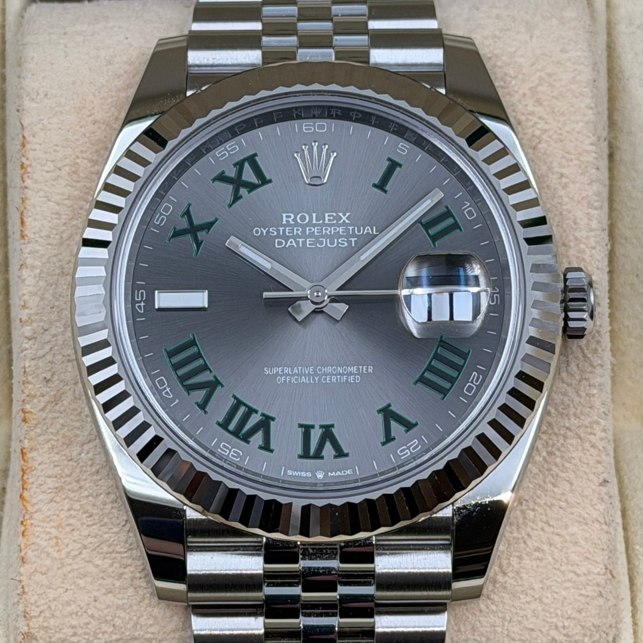 ROLEX(����å���) �ǥ��ȥ��㥹��41 126334 ���졼�ȥ����� ����ӥ꡼ 2023ǯ9�� ����Ʊ�� ���� SA-141 ���ض�Ź