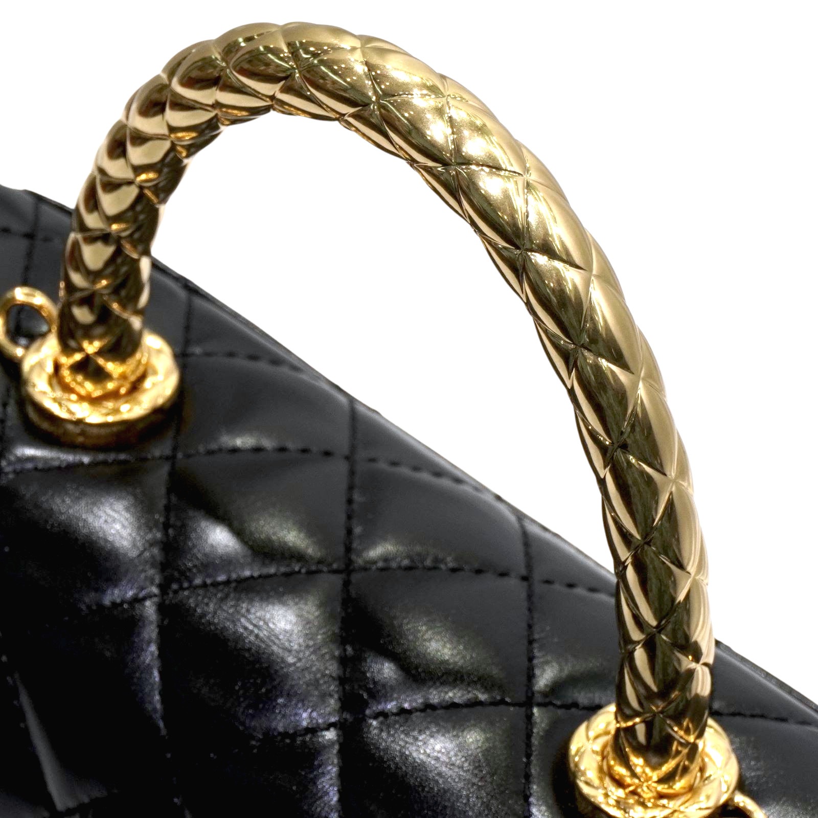 CHANEL (����ͥ�) �����ϥ�ɥ�24(XS) �֥�å�(G���) ������ ̤���� D44 ���Ź