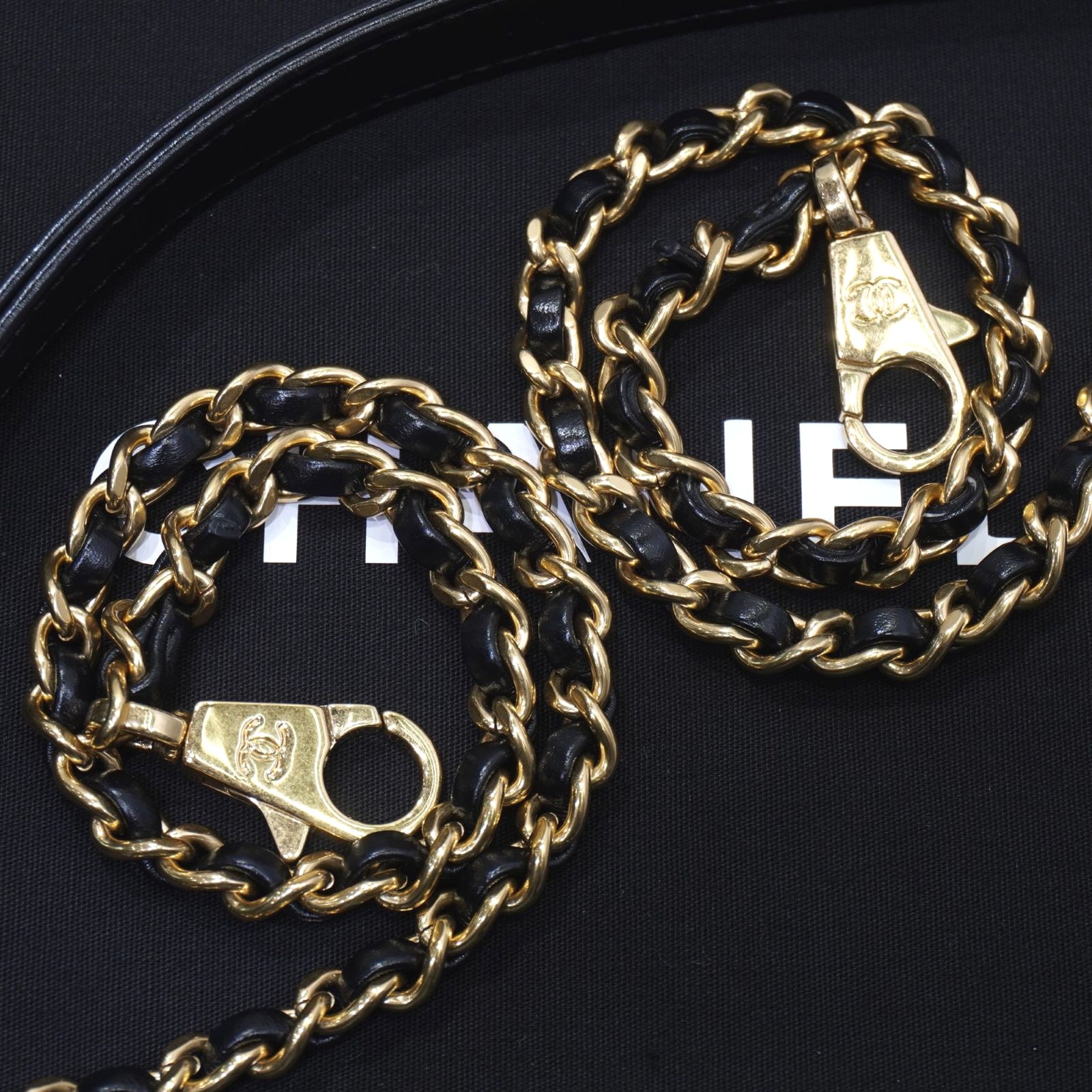 CHANEL (����ͥ�) �����ϥ�ɥ�24(XS) �֥�å�(G���) ������ ̤���� D44 ���Ź