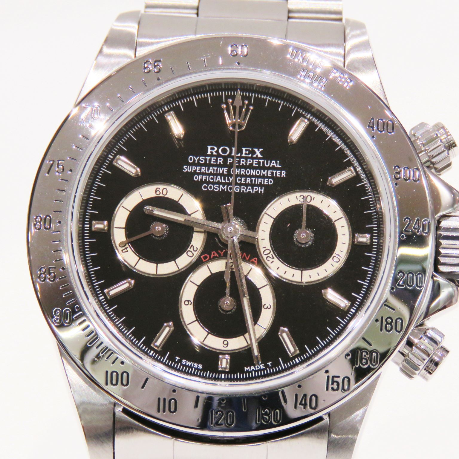 ROLEX (����å���) �����⥰��եǥ��ȥ� �ӻ��� 16520 �֥�å� Tiffanyʸ������° SS ̵Ĵ�� ����� P-237 ���Ź