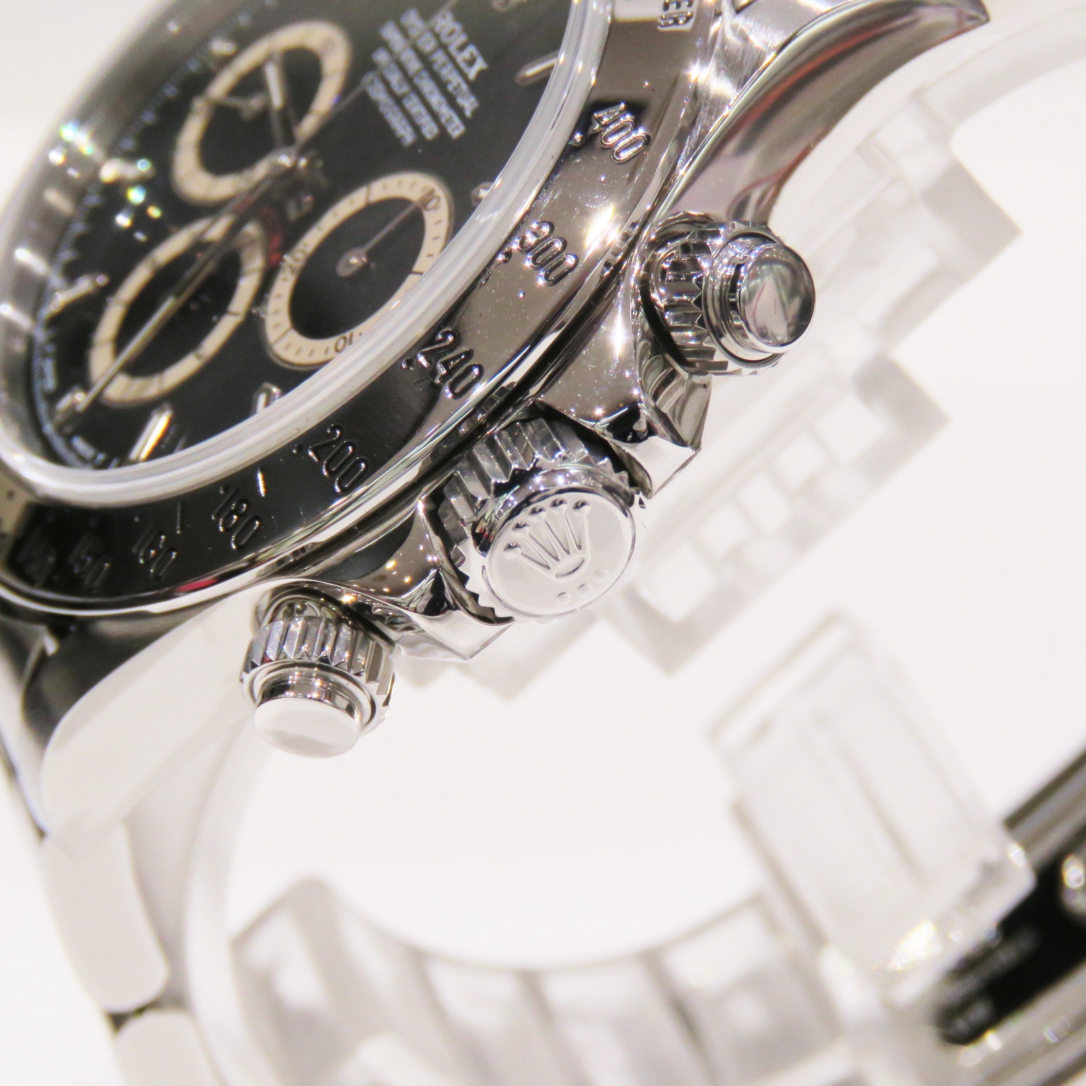 ROLEX (����å���) �����⥰��եǥ��ȥ� �ӻ��� 16520 �֥�å� Tiffanyʸ������° SS ̵Ĵ�� ����� P-237 ���Ź