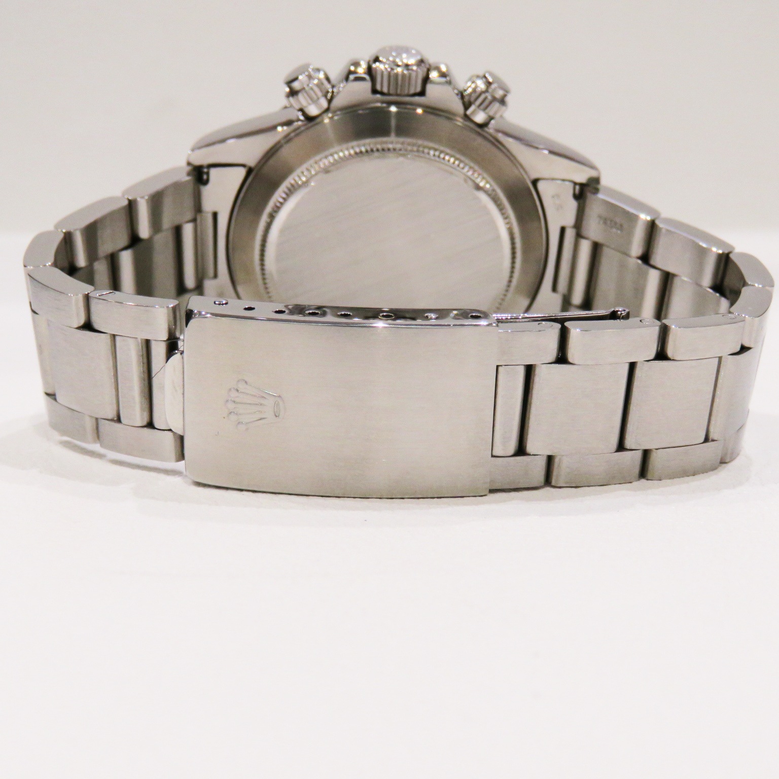 ROLEX (����å���) �����⥰��եǥ��ȥ� �ӻ��� 16520 �֥�å� Tiffanyʸ������° SS ̵Ĵ�� ����� P-237 ���Ź