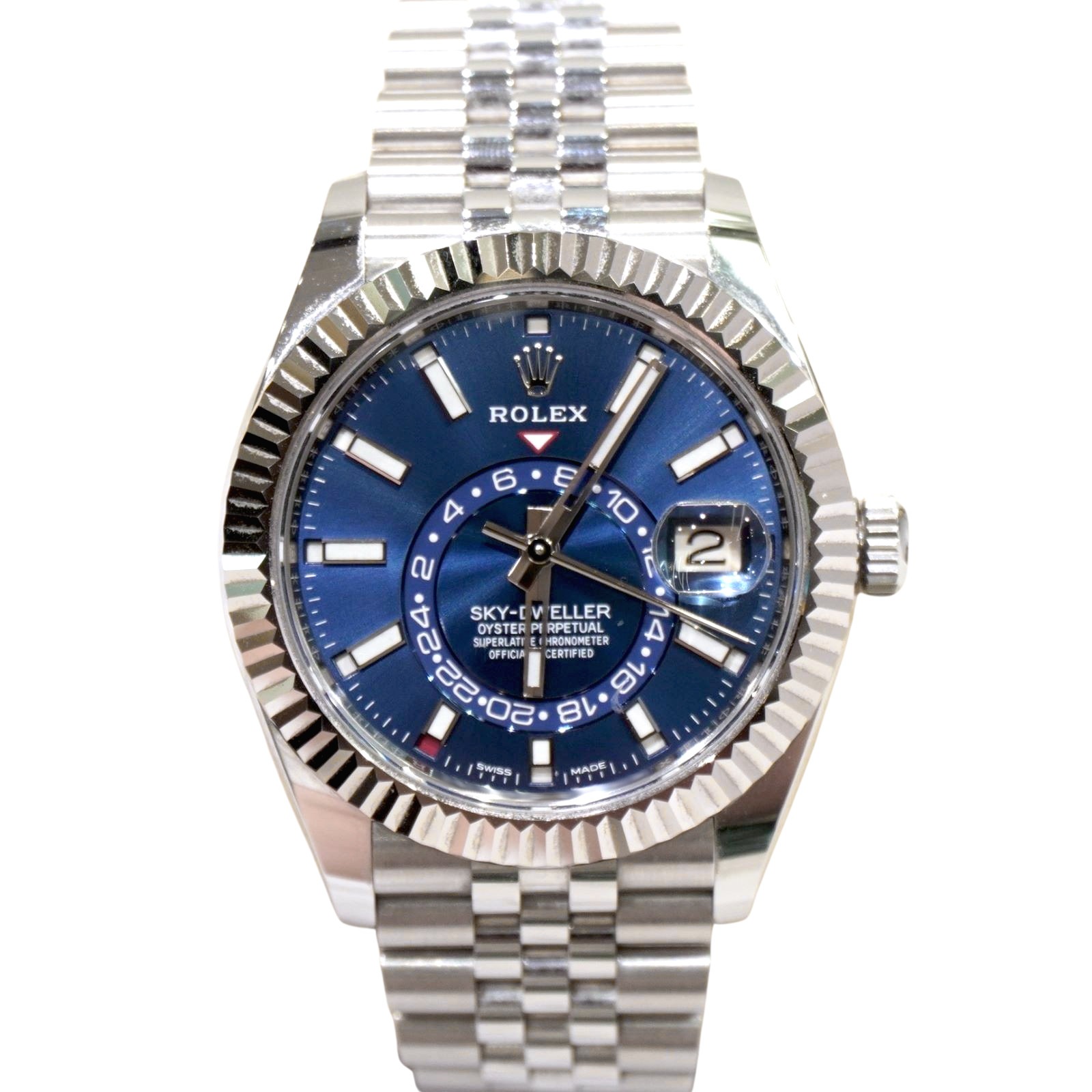 ROLEX (å) ɥ顼 ӻ 326934 ֥롼 SS/WG ̤Ĵ °ʴ  U-004 Ź