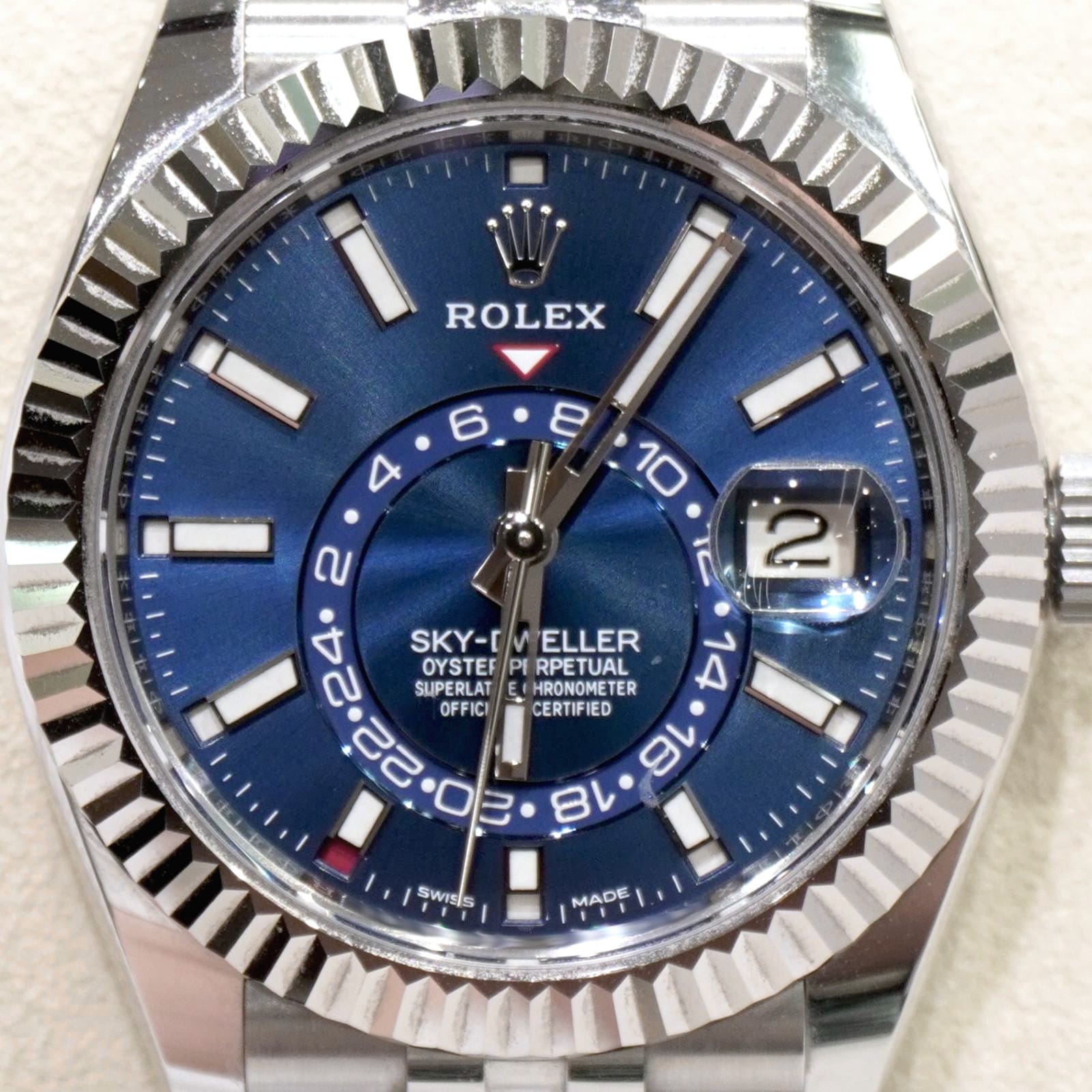 ROLEX (å) ɥ顼 ӻ 326934 ֥롼 SS/WG ̤Ĵ °ʴ  U-004 Ź