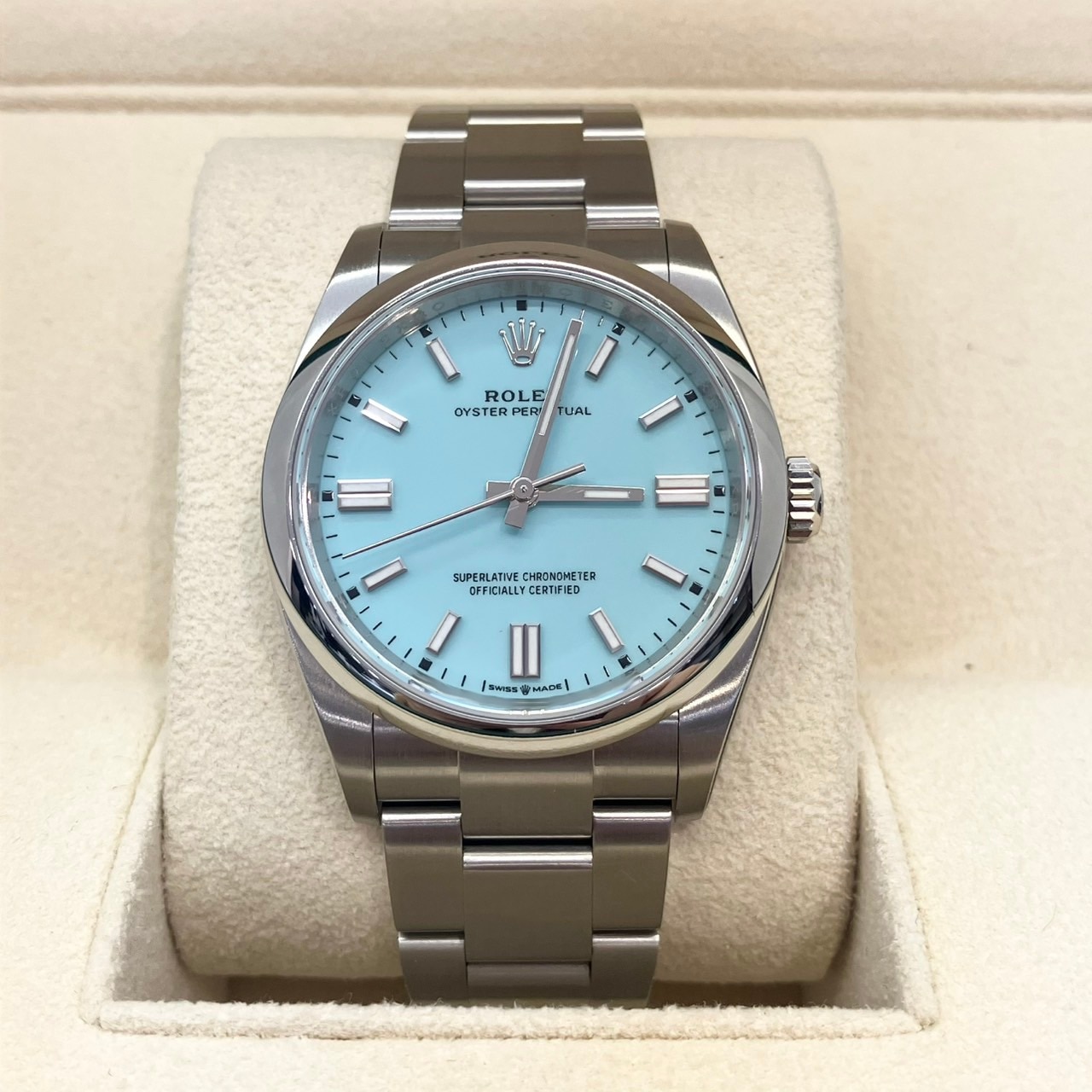 ROLEX(ロレックス) オイスターパーペチュアル36 126000 ターコイズ