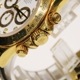 ROLEX (����å���) �����⥰��եǥ��ȥ� �ӻ��� 16518G �ۥ磻�� 8P������ YG/�쥶�� ����� B-268 ���Ź