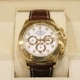 ROLEX (����å���) �����⥰��եǥ��ȥ� �ӻ��� 16518G �ۥ磻�� 8P������ YG/�쥶�� ����� B-268 ���Ź