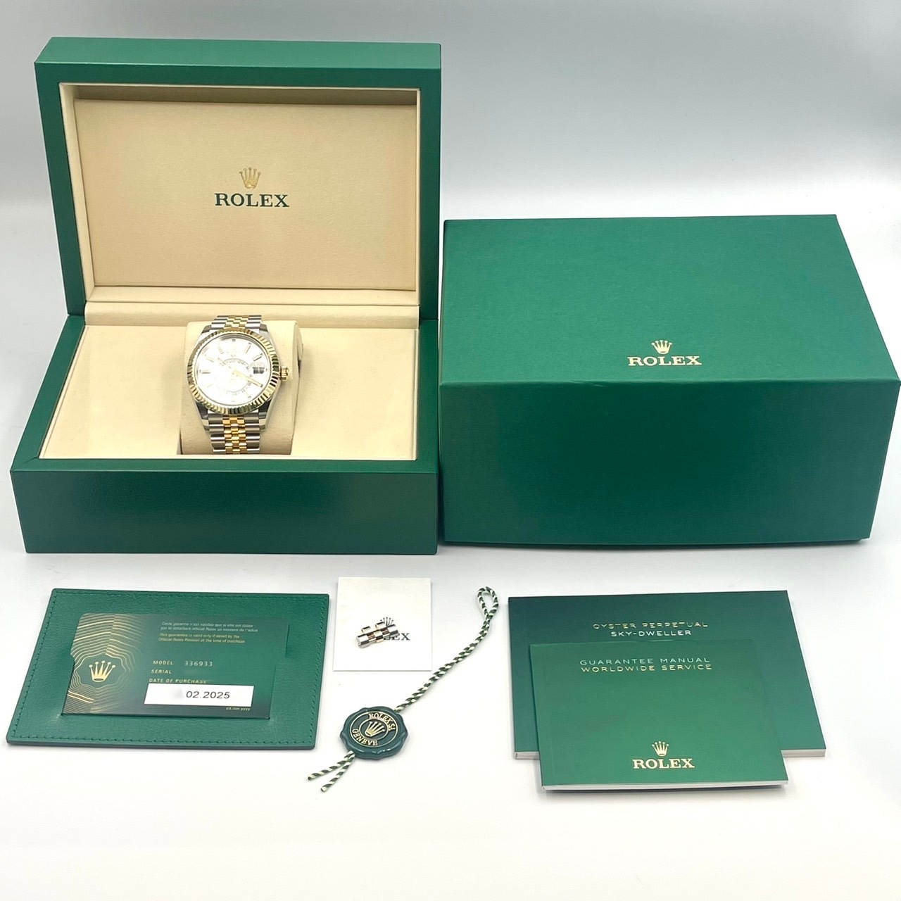 ROLEX(å) ɥ顼 336933 ۥ磻 ӥ꡼ 2025ǯ2 ̤  ST-100 (ضŹ)