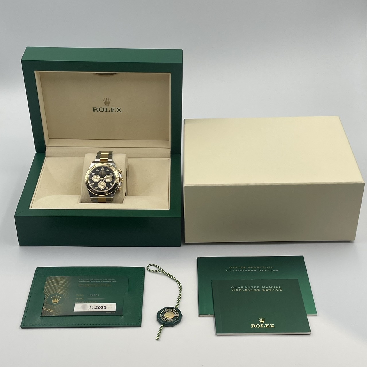 ROLEX(����å���) �����⥰��եǥ��ȥ� 126503 �֥�å� 8P������ 2025ǯ11�� ����� ���� SA-154 ���ض�Ź