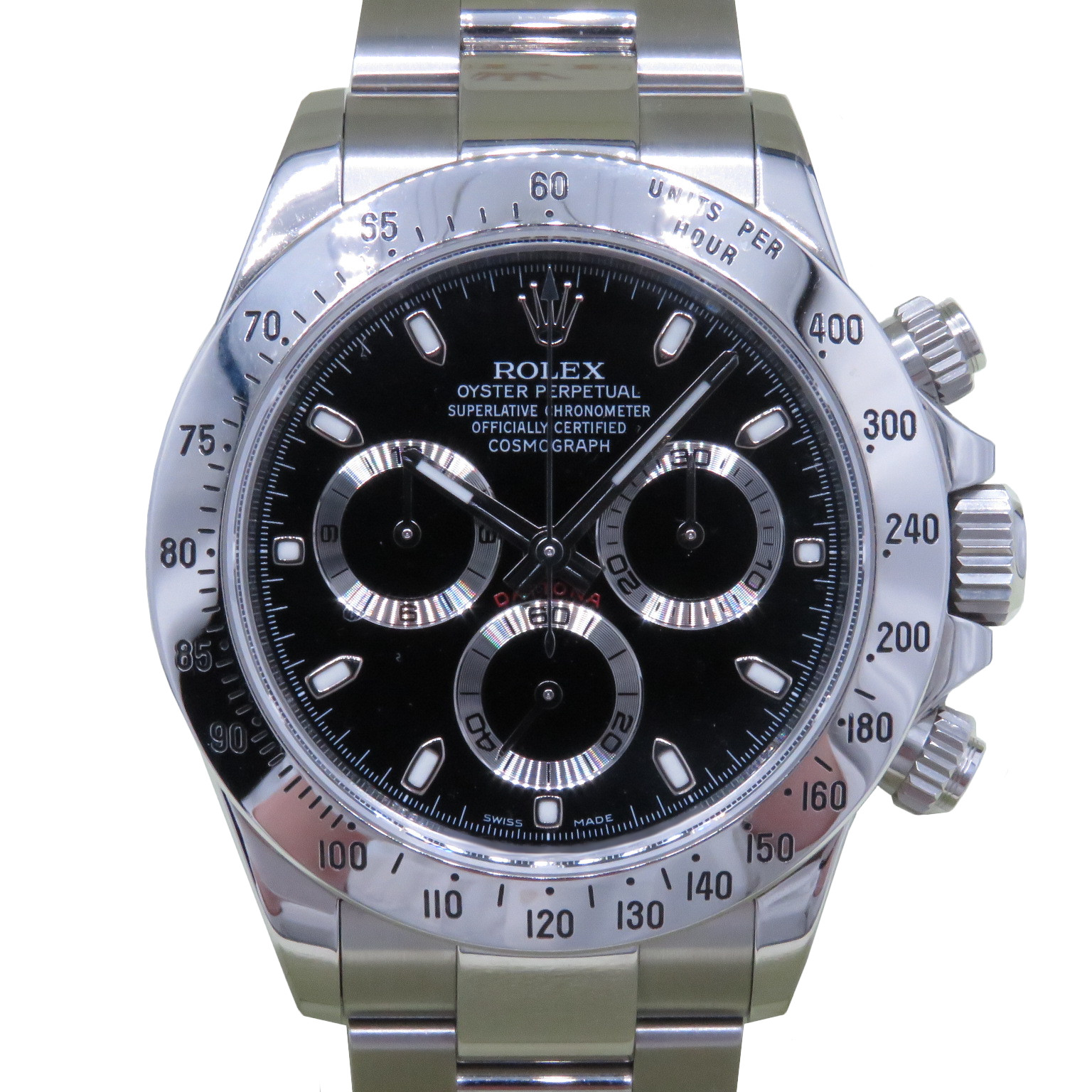 ROLEX(ロレックス)/デイトナ/116520/ブラック/コマ調有/2011.7月