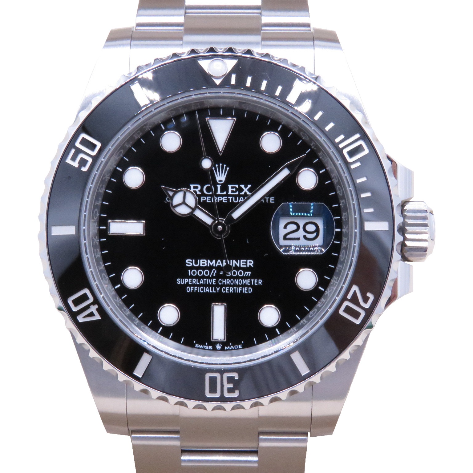 ROLEX(����å���)/���֥ޥ꡼�ʥǥ���/126610LN/�֥�å�/2025.2��/̤����/NAC-255��̾�Ų�Ź��