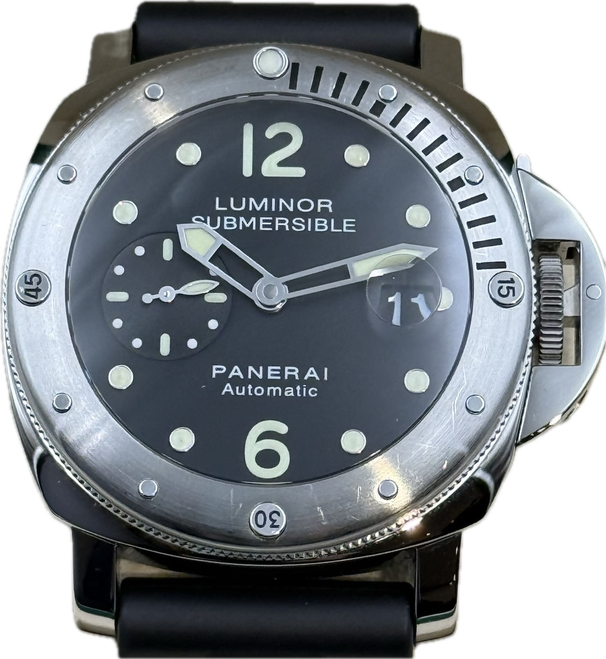 PANERAI(�ѥͥ饤) ��ߥΡ��� ���֥ޡ����֥� PAM01024 �֥�å� SS ����� ���ض�Ź ST-225