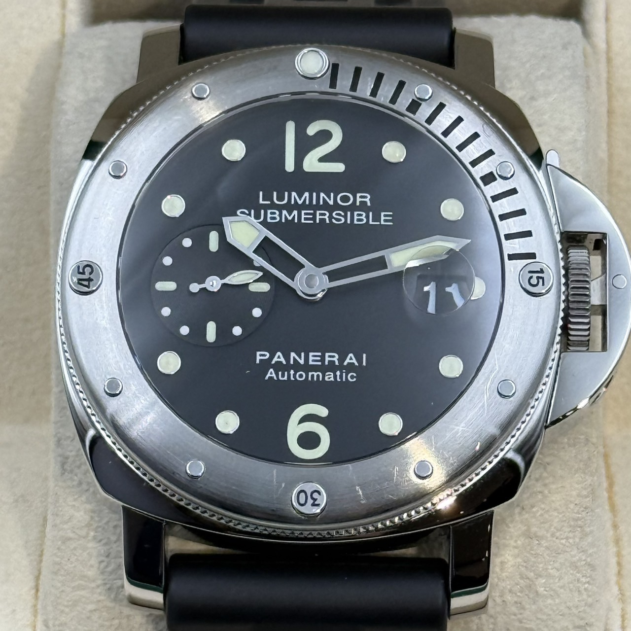 PANERAI(�ѥͥ饤) ��ߥΡ��� ���֥ޡ����֥� PAM01024 �֥�å� SS ����� ���ض�Ź ST-225