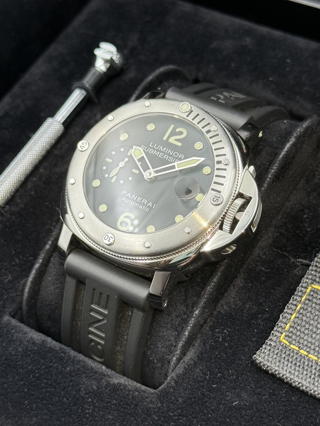 PANERAI(�ѥͥ饤) ��ߥΡ��� ���֥ޡ����֥� PAM01024 �֥�å� SS ����� ���ض�Ź ST-225