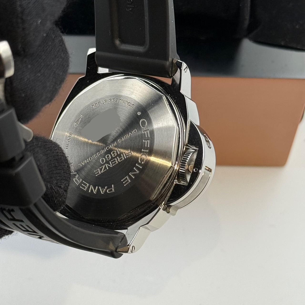 PANERAI(�ѥͥ饤) ��ߥΡ��� ���֥ޡ����֥� PAM01024 �֥�å� SS ����� ���ض�Ź ST-225
