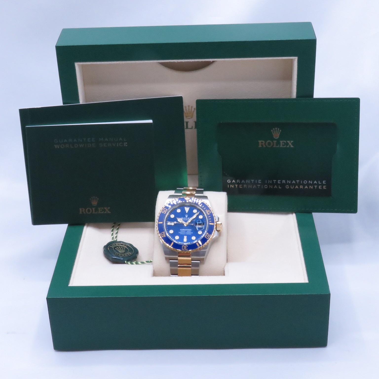 ROLEX(����å���)/���֥ޥ꡼�ʥǥ���/126613LB/�֥롼/����������/2024.1��/���A/NAC-328��̾�Ų�Ź��