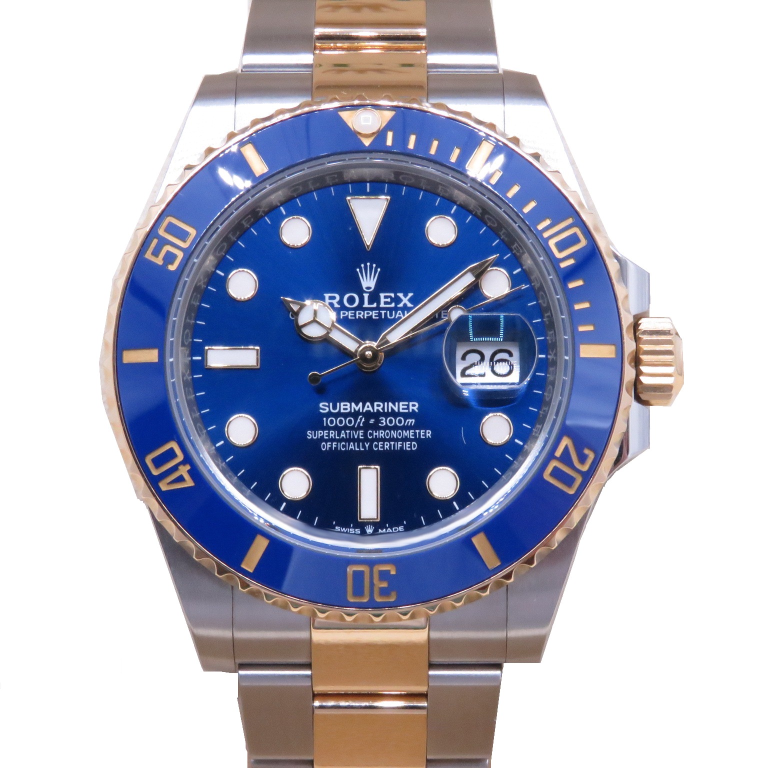 ROLEX(����å���)/���֥ޥ꡼�ʥǥ���/126613LB/�֥롼/����������/2024.1��/���A/NAC-328��̾�Ų�Ź��