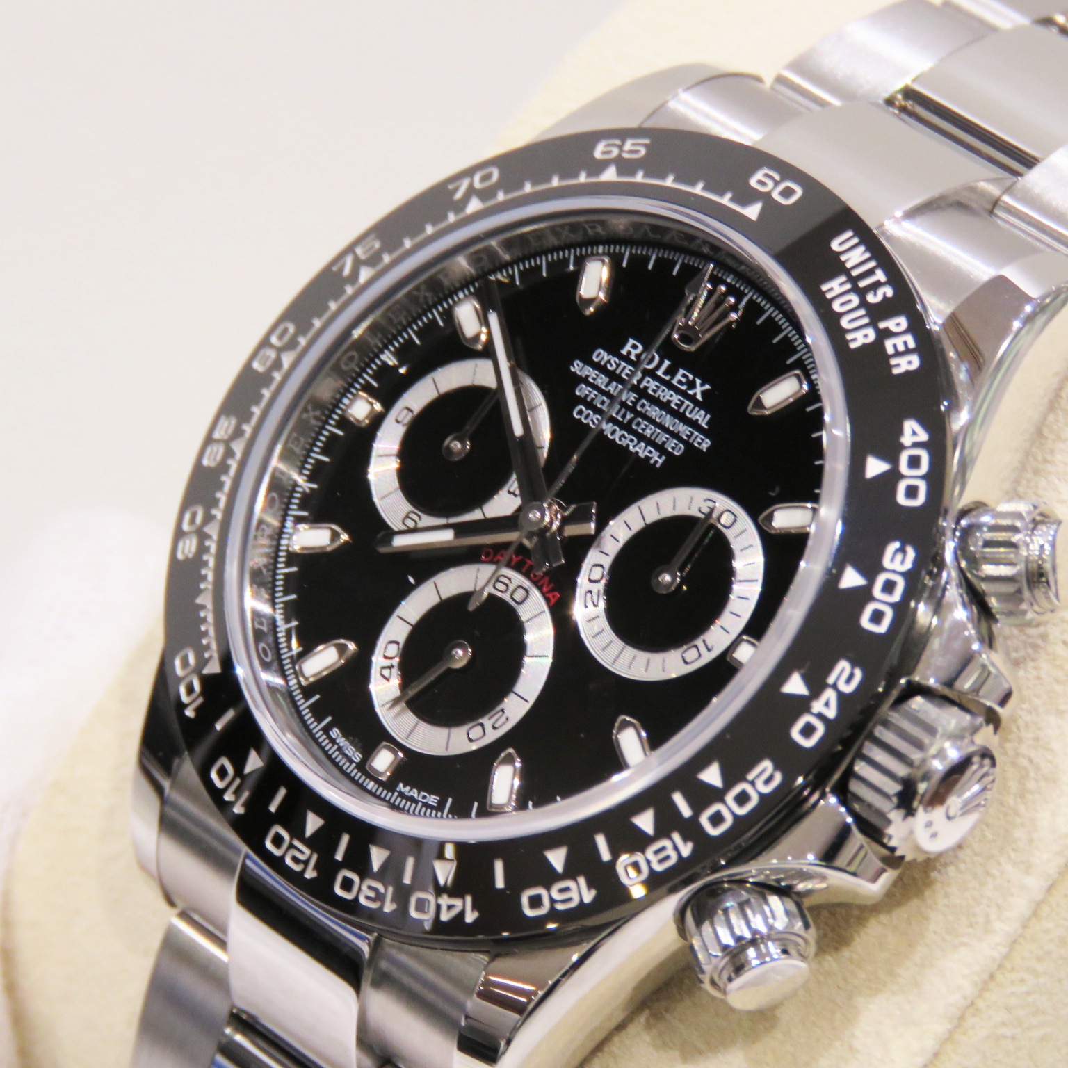C-068 ROLEX (����å���) �����⥰��եǥ��ȥ� �ӻ��� 116500LN �֥�å� SS ���������� ̤Ĵ�� ��°�ʴ��� ̤���� ���Ź