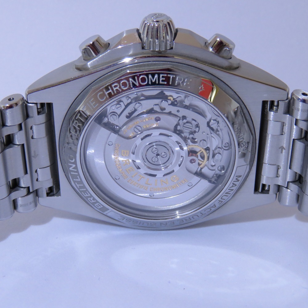 BREITLING(�֥饤�ȥ��) �����Υޥå�B01 �ӻ��� AB0134 ����ѥ󥨥ǥ������ �֥�å� SS ���A UL-5 (����Ź)