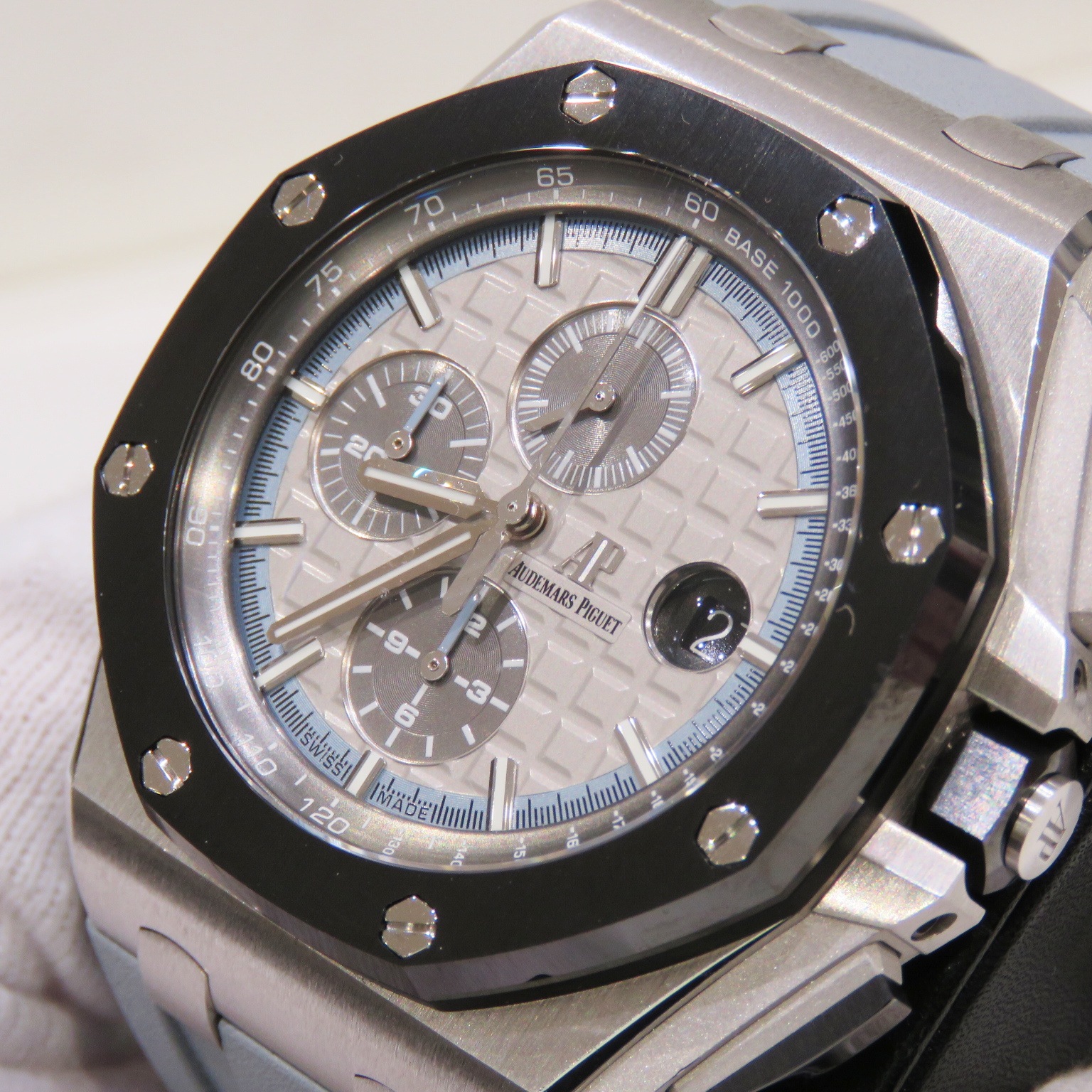 C-191 AUDEMARS PIGUET (�����ǥޡ��ԥ�) ������륪���� ���ե��祢 �ӻ��� 26417CN.OO.A002CA.02 ���졼 WG/��С� ��°�ʴ��� ������� ���Ź