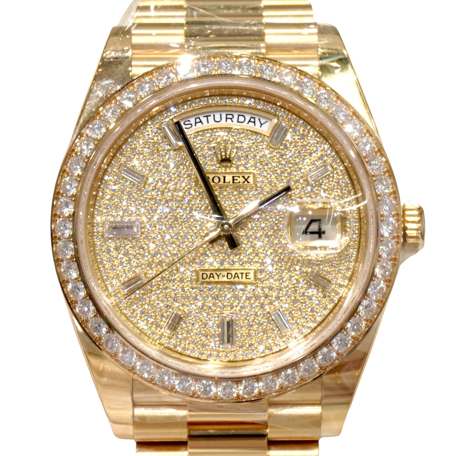 D-227 ROLEX (����å���) �ǥ��ǥ���40 �ӻ��� 228348RBR �ѥ��������� YG �ץ쥸�ǥ�ȥ֥쥹 ���ҷ��� ̤���� ���Ź