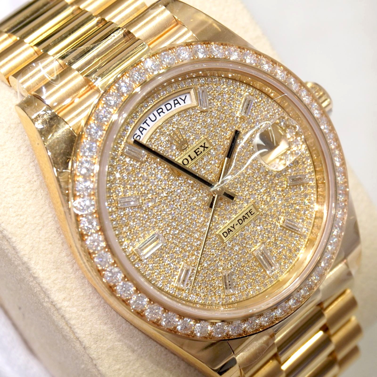 D-227 ROLEX (����å���) �ǥ��ǥ���40 �ӻ��� 228348RBR �ѥ��������� YG �ץ쥸�ǥ�ȥ֥쥹 ���ҷ��� ̤���� ���Ź