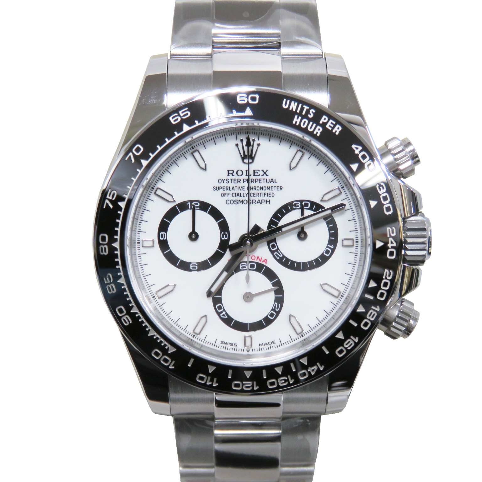 新品未使用品　ROLEX デイトナ クロノグラフ 掛時計　非売品 D-274 ROLEX (ロレックス) コスモグラフデイトナ 腕時計 126500LN