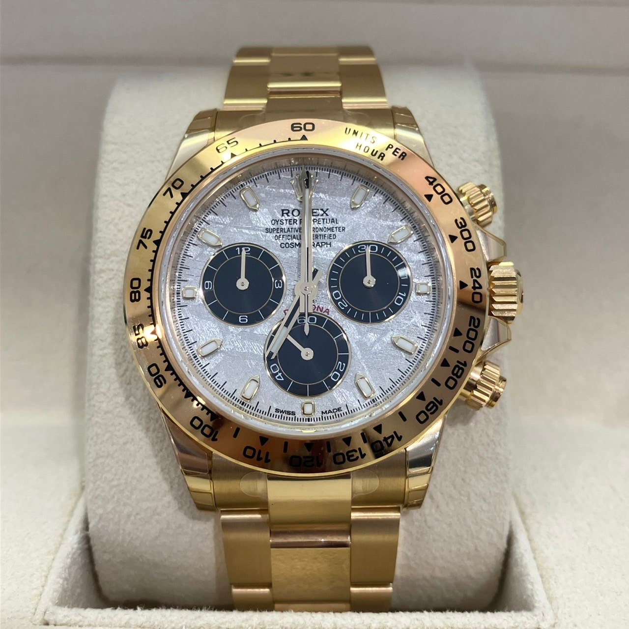 ROLEX(ロレックス) デイトナ 116508 YG メテオライト 保護シール・QR付