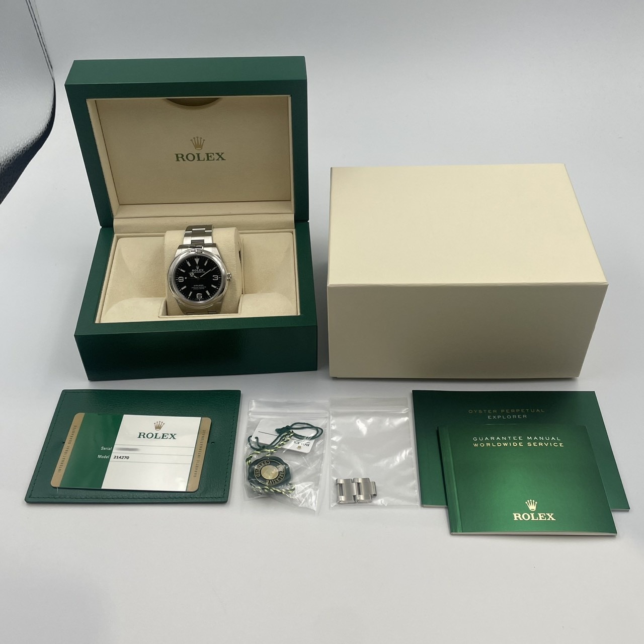 ROLEX(����å���) �������ץ����顼 214270 �֥�å� 2017ǯ9�� ̤���� ���� SA-62 ���ض�Ź