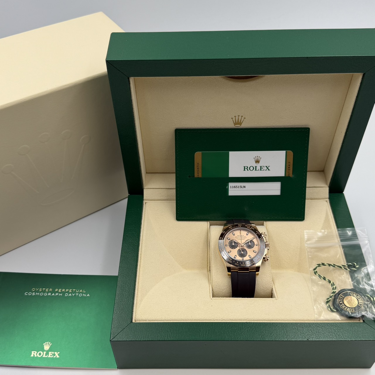 ROLEX(����å���) �����⥰��եǥ��ȥ� 116515LN �ԥ󥯡ߥ֥�å� �����ե�(D��EF) 2019ǯ8�� ����� SA-81 ���ض�Ź