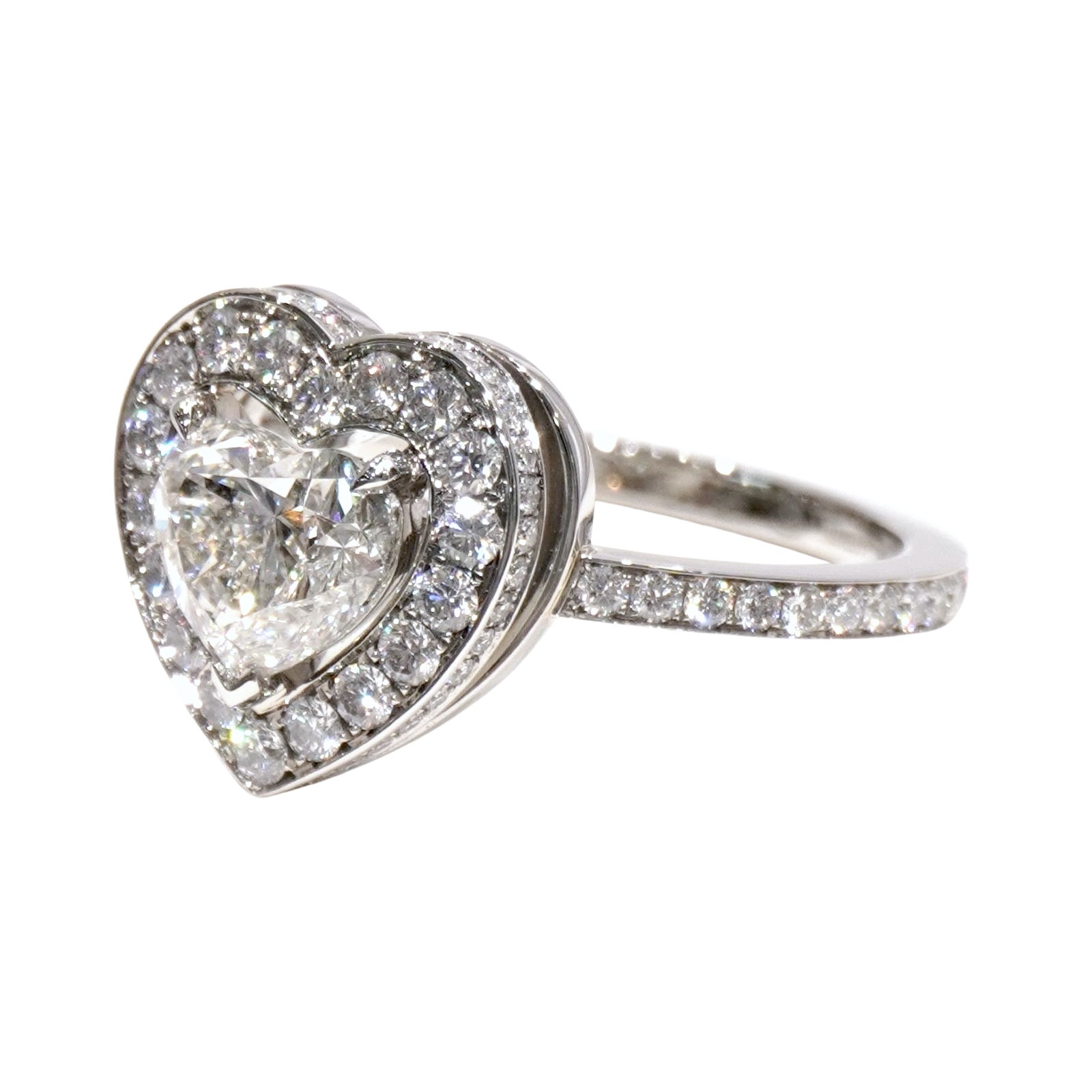 FRED(�ե�å�) �ץ�ƥ������ޥ󥨥󥲡������ȥ�� ������1.5cts PT950 #58(18��) ̤���� C31 ���Ź
