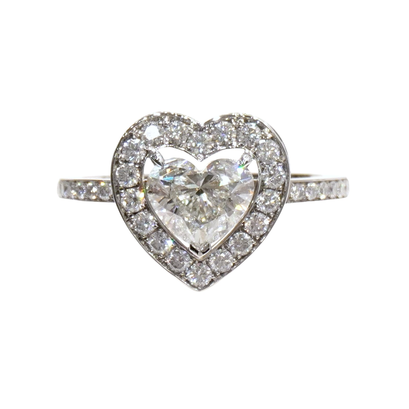 FRED(�ե�å�) �ץ�ƥ������ޥ󥨥󥲡������ȥ�� ������1.5cts PT950 #58(18��) ̤���� C31 ���Ź