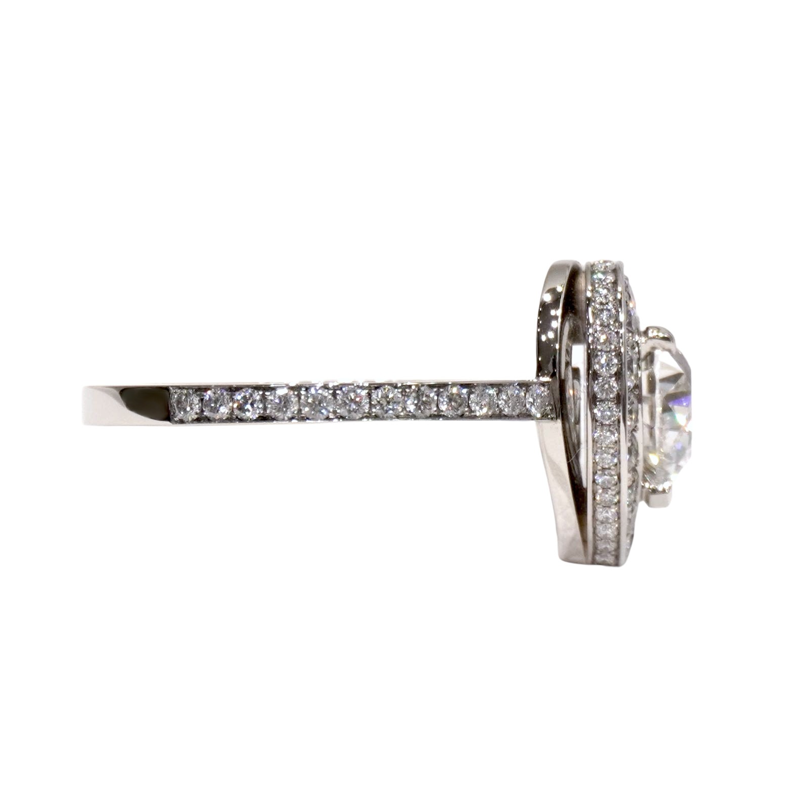FRED(�ե�å�) �ץ�ƥ������ޥ󥨥󥲡������ȥ�� ������1.5cts PT950 #58(18��) ̤���� C31 ���Ź