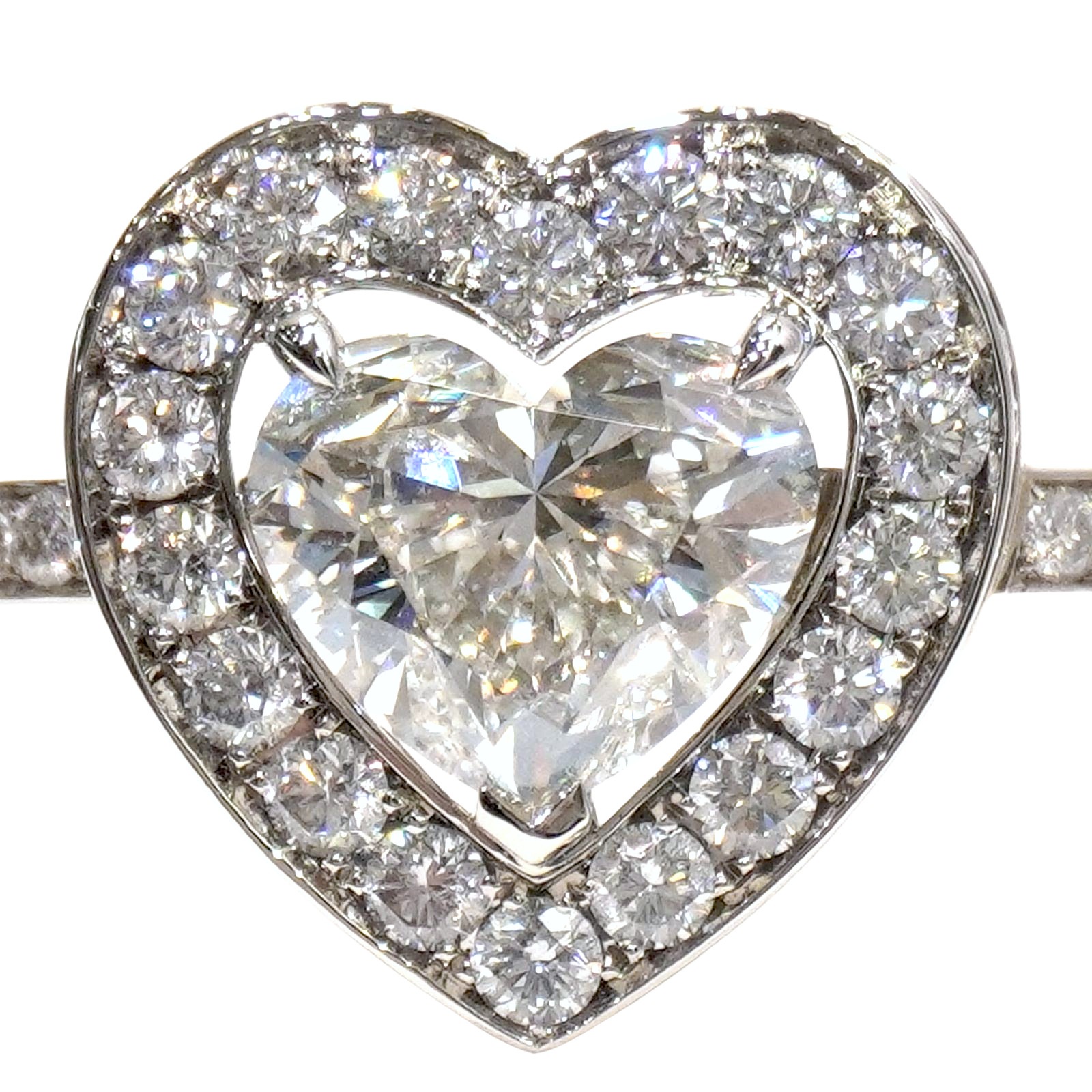 FRED(�ե�å�) �ץ�ƥ������ޥ󥨥󥲡������ȥ�� ������1.5cts PT950 #58(18��) ̤���� C31 ���Ź