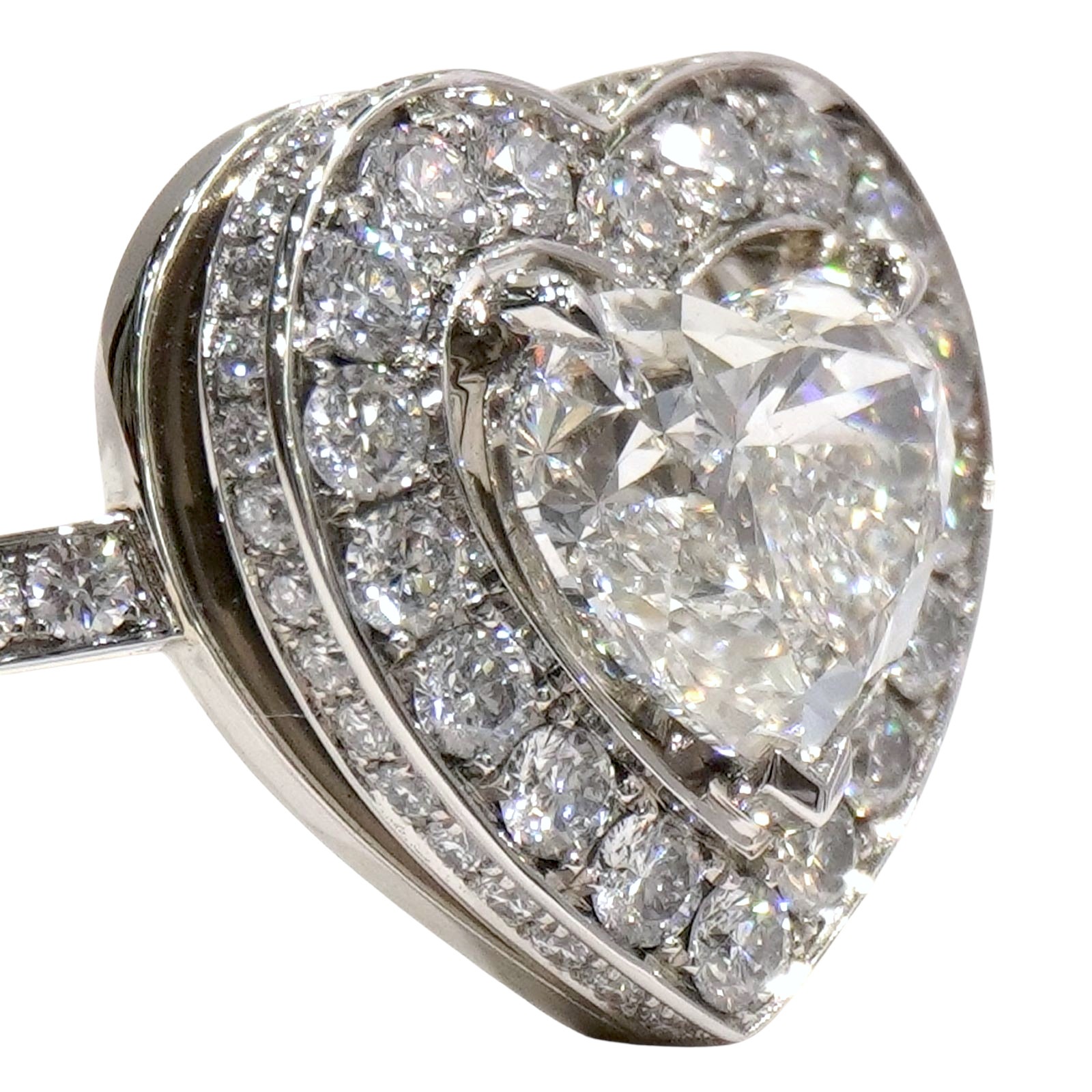 FRED(�ե�å�) �ץ�ƥ������ޥ󥨥󥲡������ȥ�� ������1.5cts PT950 #58(18��) ̤���� C31 ���Ź