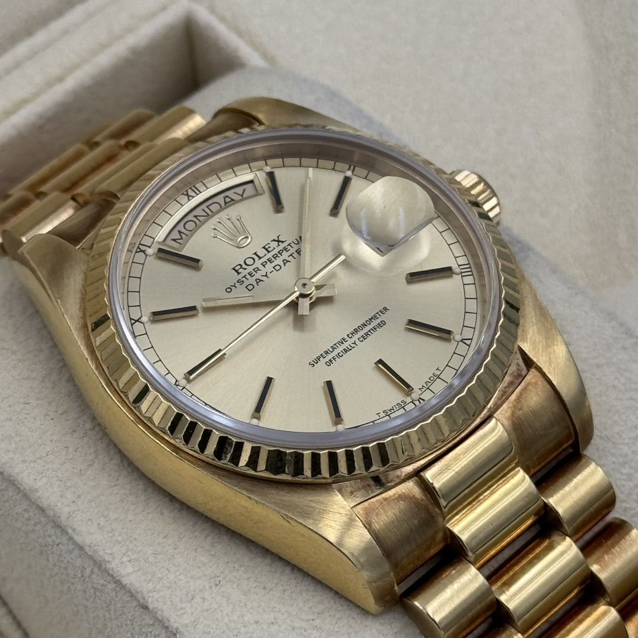 ROLEX (����å���) �ǥ��ǥ���36 18038 �����ѥ� YG ����� ���ض�Ź CAT-548
