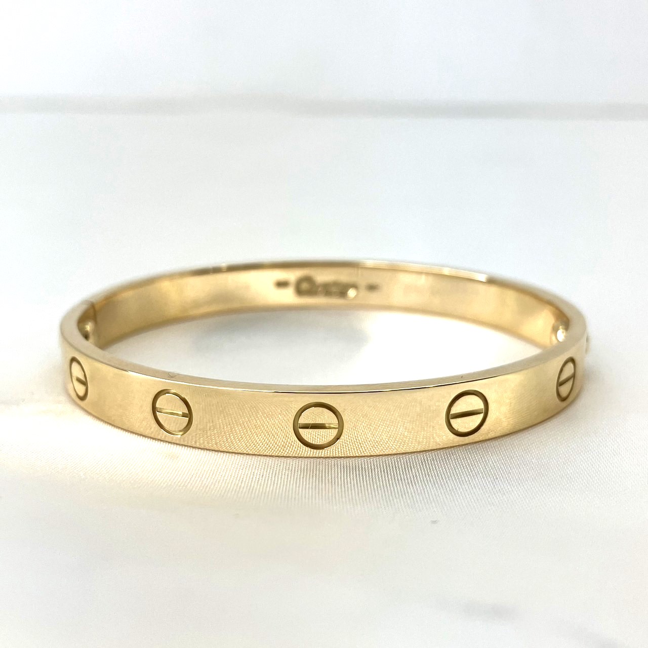 Cartier(����ƥ���) �췿��֥֥쥹 K18YG 30.4g #16(15cm) ��ţ� (����Ź)