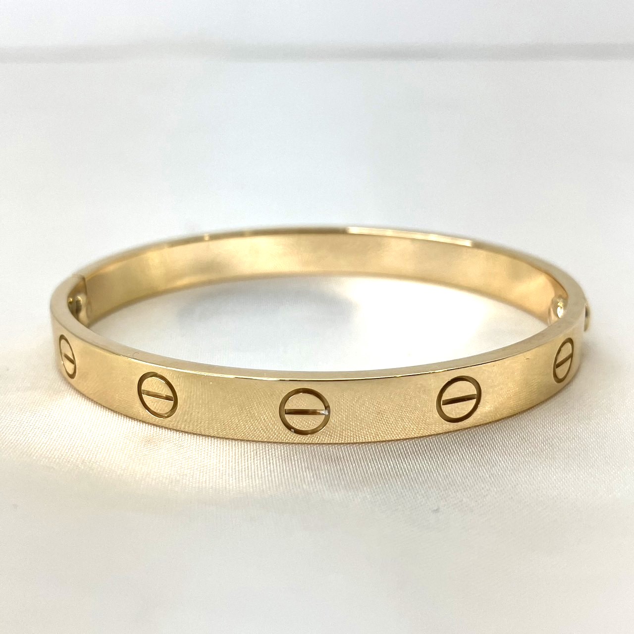 Cartier(����ƥ���) �췿��֥֥쥹 K18YG 30.4g #16(15cm) ��ţ� (����Ź)