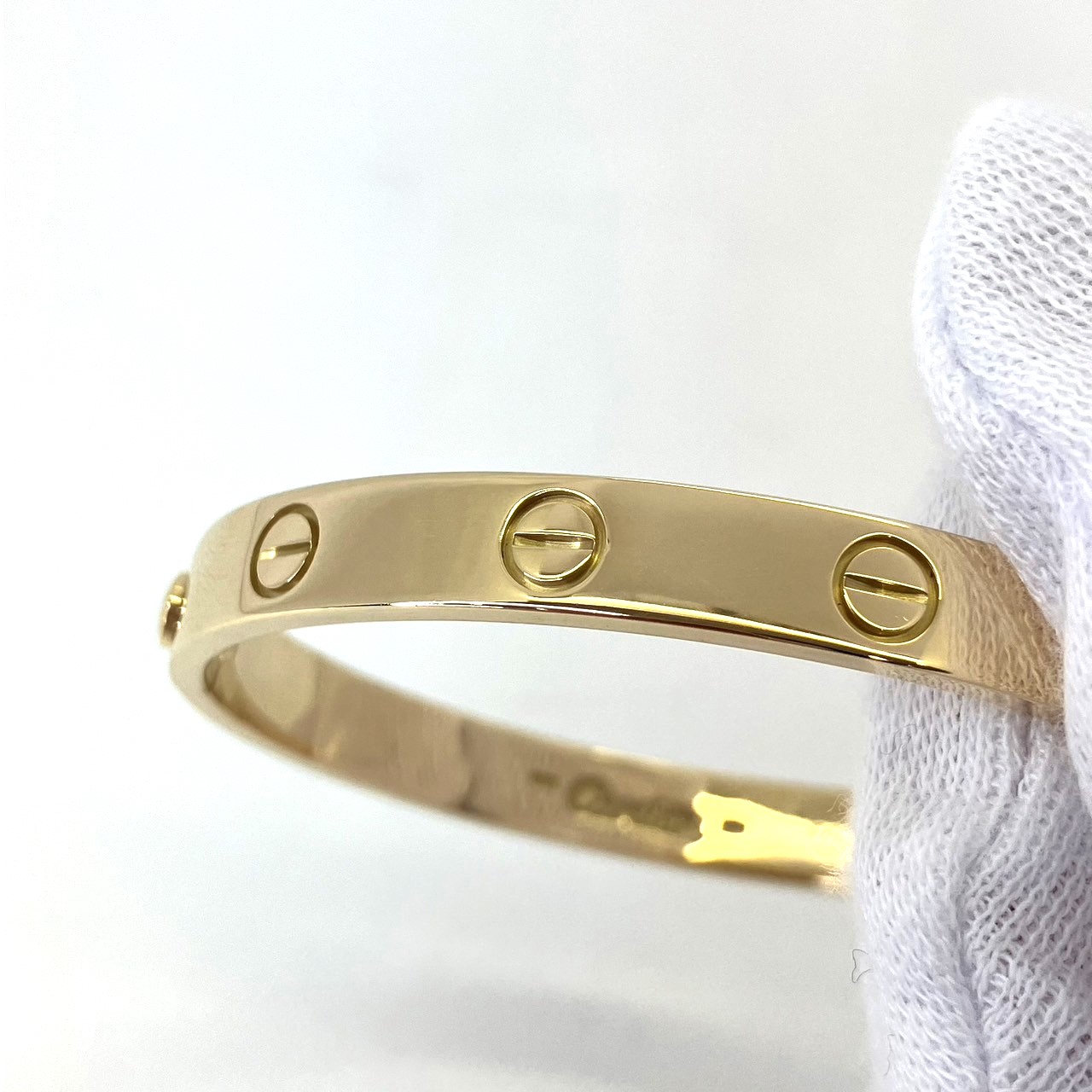 Cartier(����ƥ���) �췿��֥֥쥹 K18YG 30.4g #16(15cm) ��ţ� (����Ź)